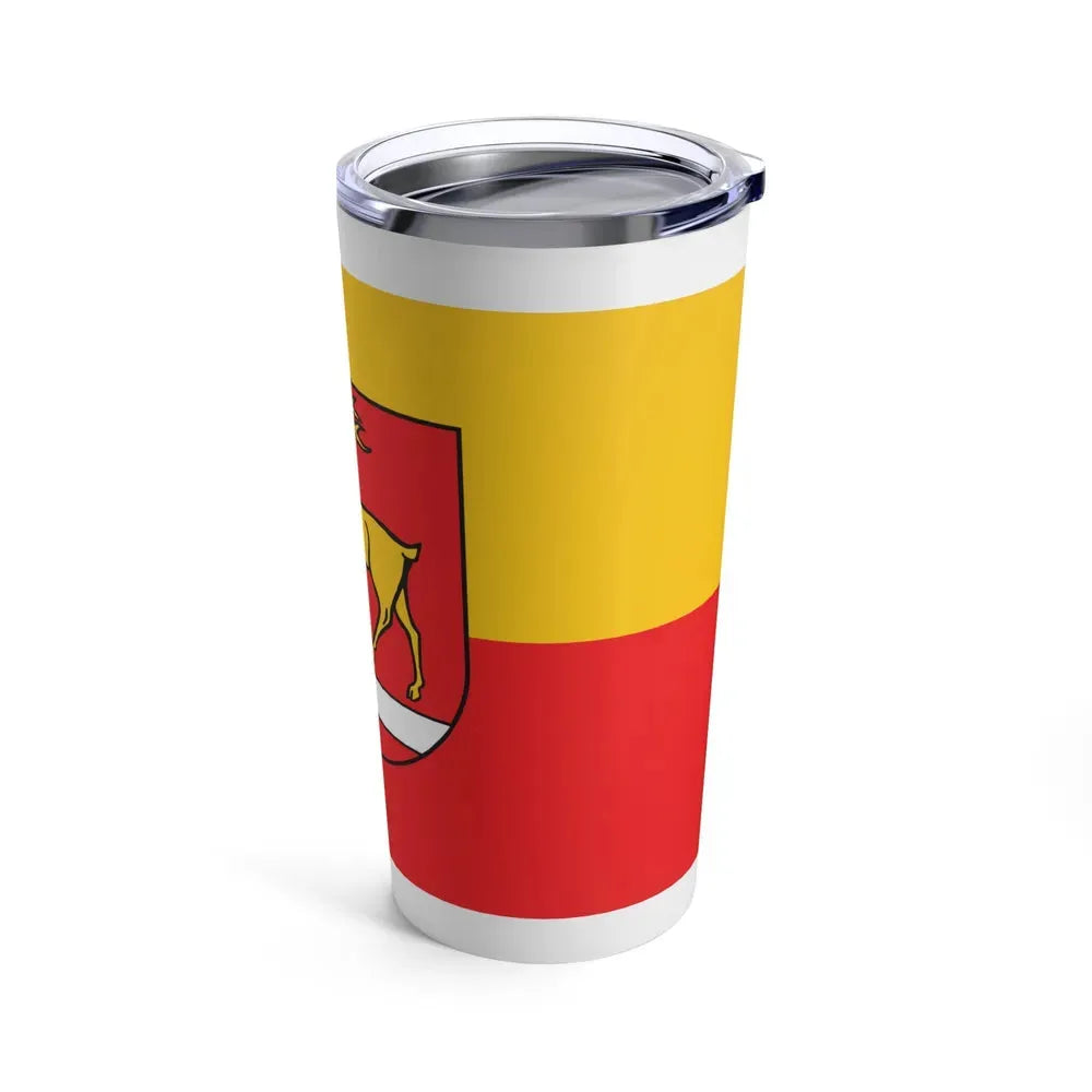 Flag of Sigmaringen Germany - Tumbler 20oz - Go Mug Yourself