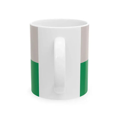 Flag of Sigulda (Latvia) White Coffee Mug - Go Mug Yourself