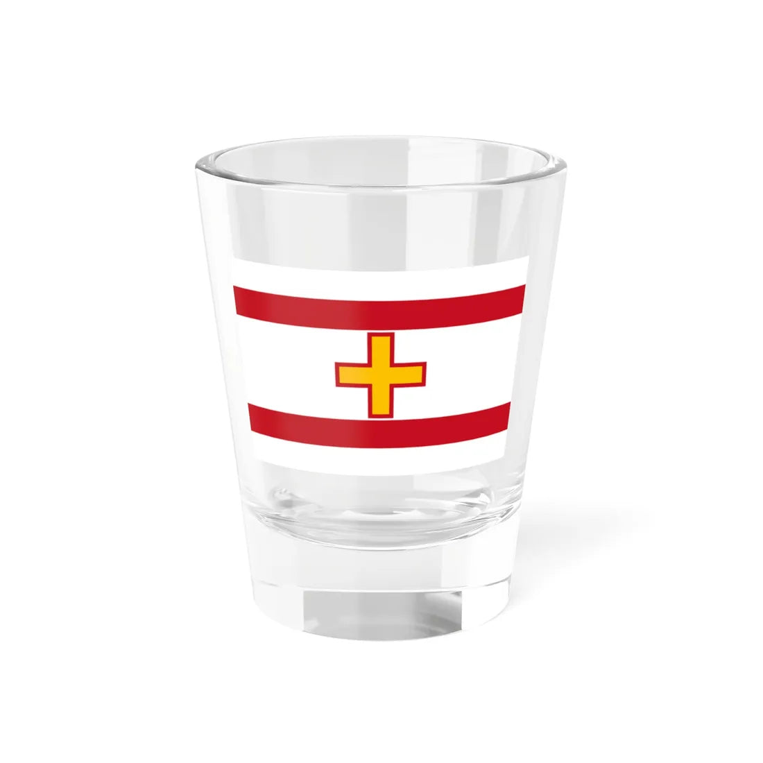 Flag of Siġġiewi (Malta) Shot Glass 1.5oz 1.5oz - Go Mug Yourself