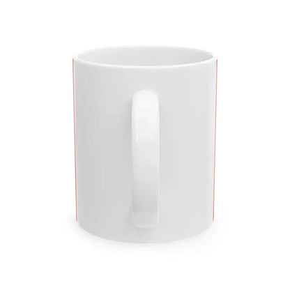 Flag of Sikkim 1967-1975 (India) White Coffee Mug - Go Mug Yourself