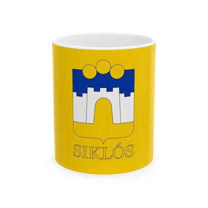 Flag of Siklos (Hungary) White Coffee Mug 11oz - Go Mug Yourself
