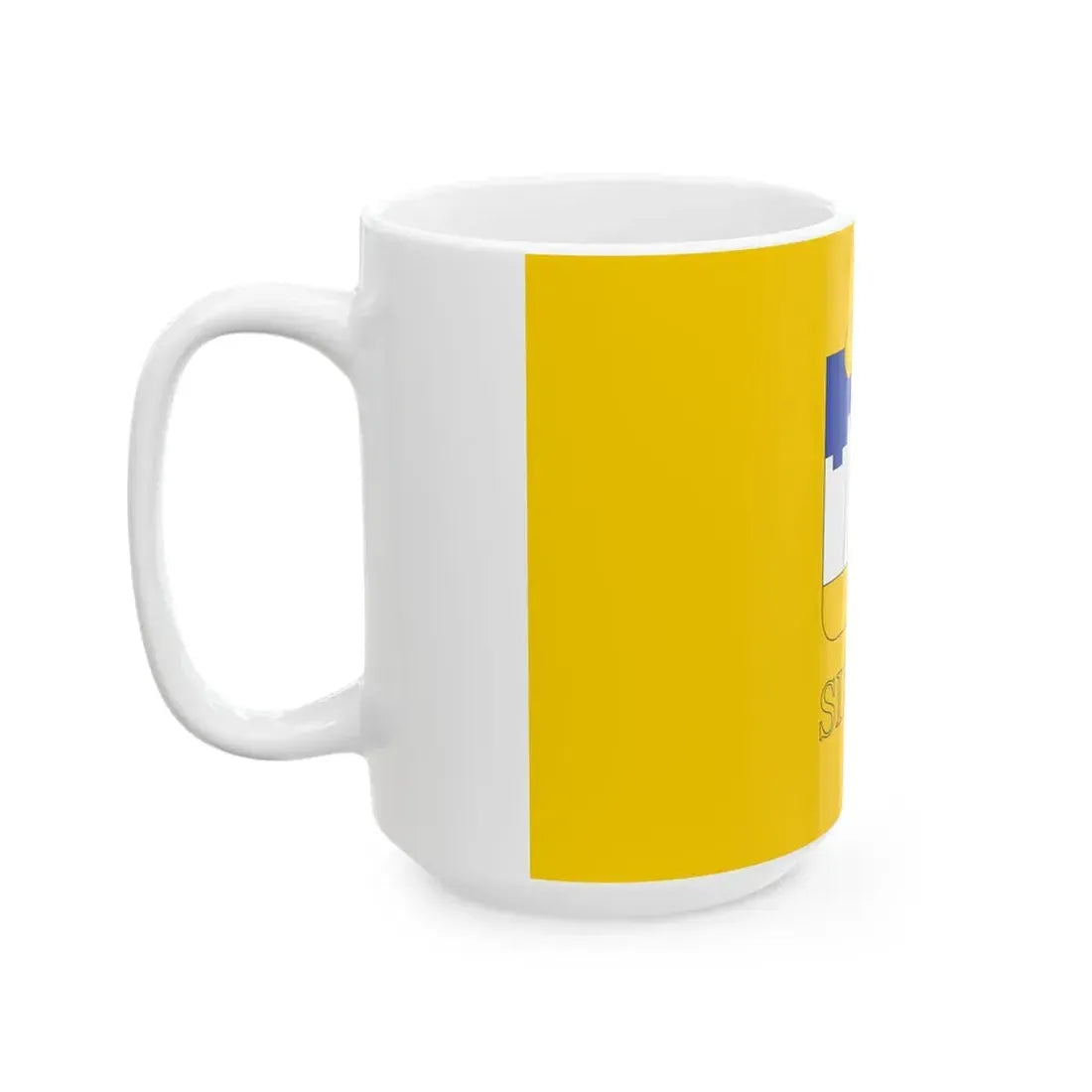 Flag of Siklos (Hungary) White Coffee Mug - Go Mug Yourself