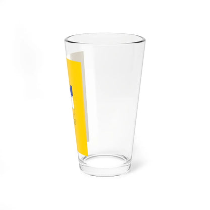 Flag of Siklos vertical (Hungary) Pint Glass 16oz - Go Mug Yourself