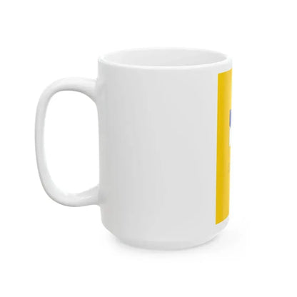 Flag of Siklos vertical (Hungary) White Coffee Mug - Go Mug Yourself