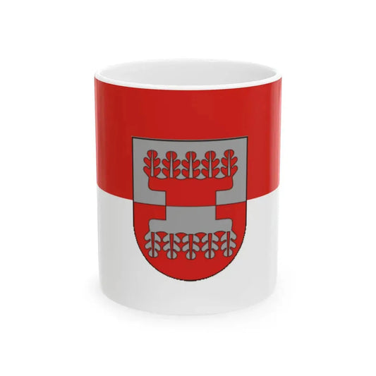 Flag of Silale (Lithuania) White Coffee Mug 11oz - Go Mug Yourself