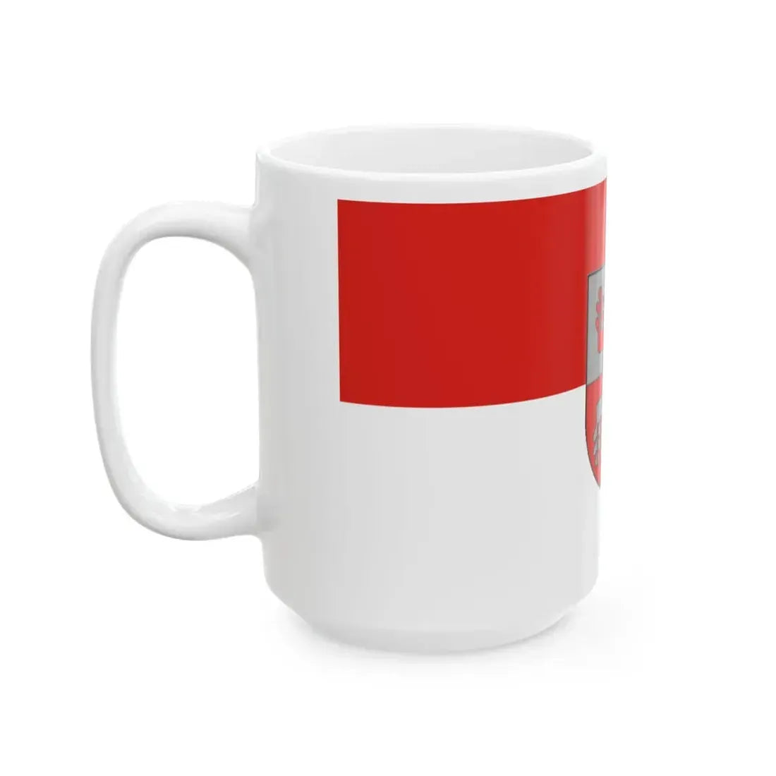 Flag of Silale (Lithuania) White Coffee Mug - Go Mug Yourself