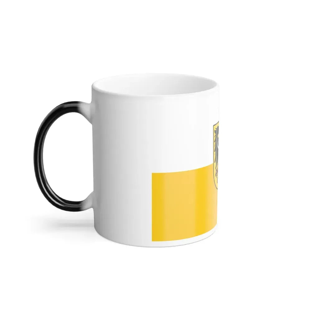Flag of Silesia and Lower Silesia Germany - Color Changing Coffee Mug - Go Mug Yourself