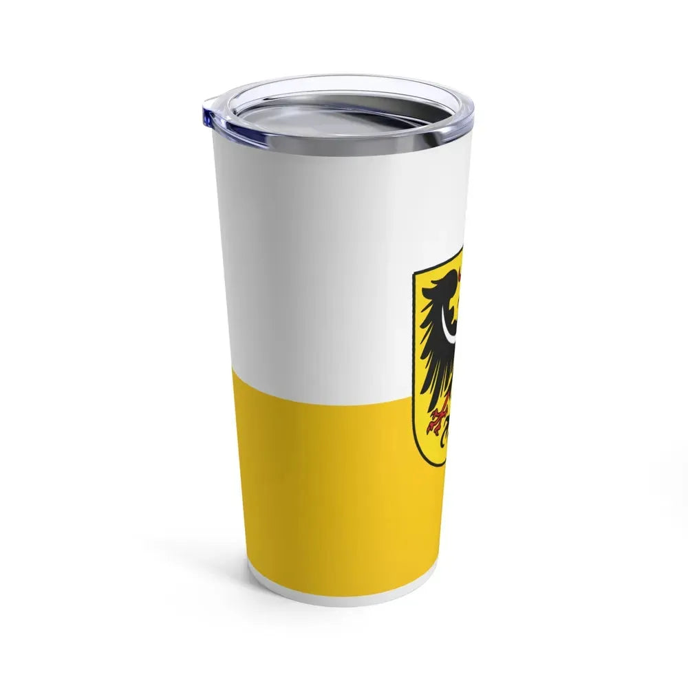 Flag of Silesia and Lower Silesia Germany - Tumbler 20oz - Go Mug Yourself