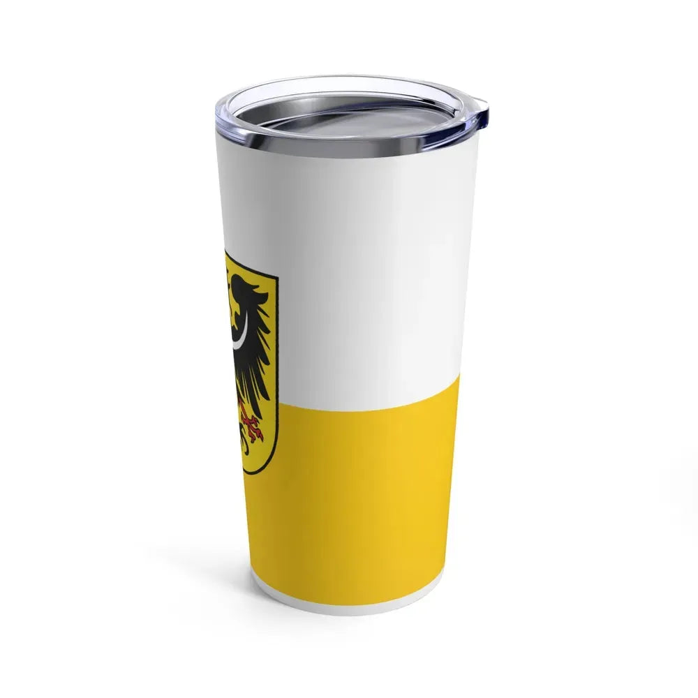 Flag of Silesia and Lower Silesia Germany - Tumbler 20oz - Go Mug Yourself