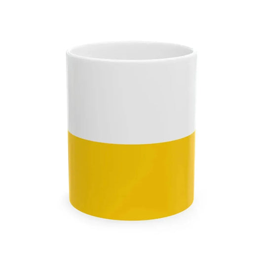 Flag of Silesia (Czech Republic) White Coffee Mug 11oz - Go Mug Yourself