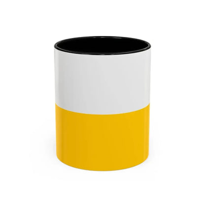 Flag of Silesia Germany - Accent Coffee Mug 11oz Black - Go Mug Yourself
