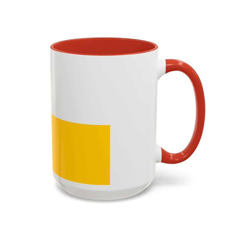 Flag of Silesia Germany - Accent Coffee Mug - Go Mug Yourself