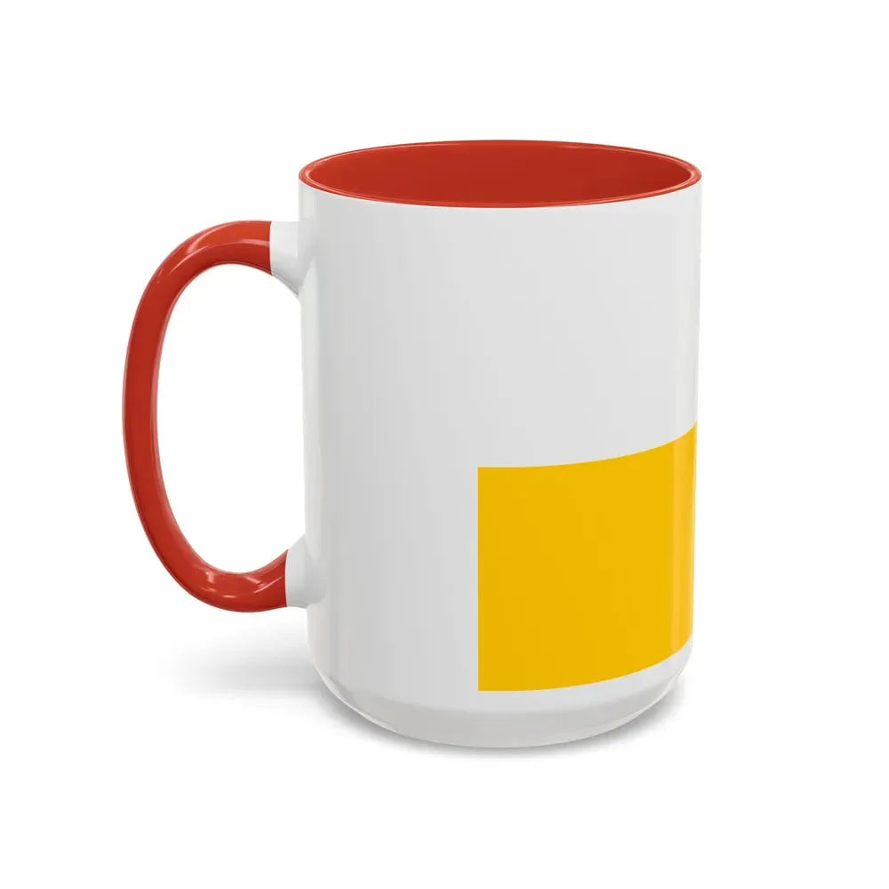 Flag of Silesia Germany - Accent Coffee Mug - Go Mug Yourself
