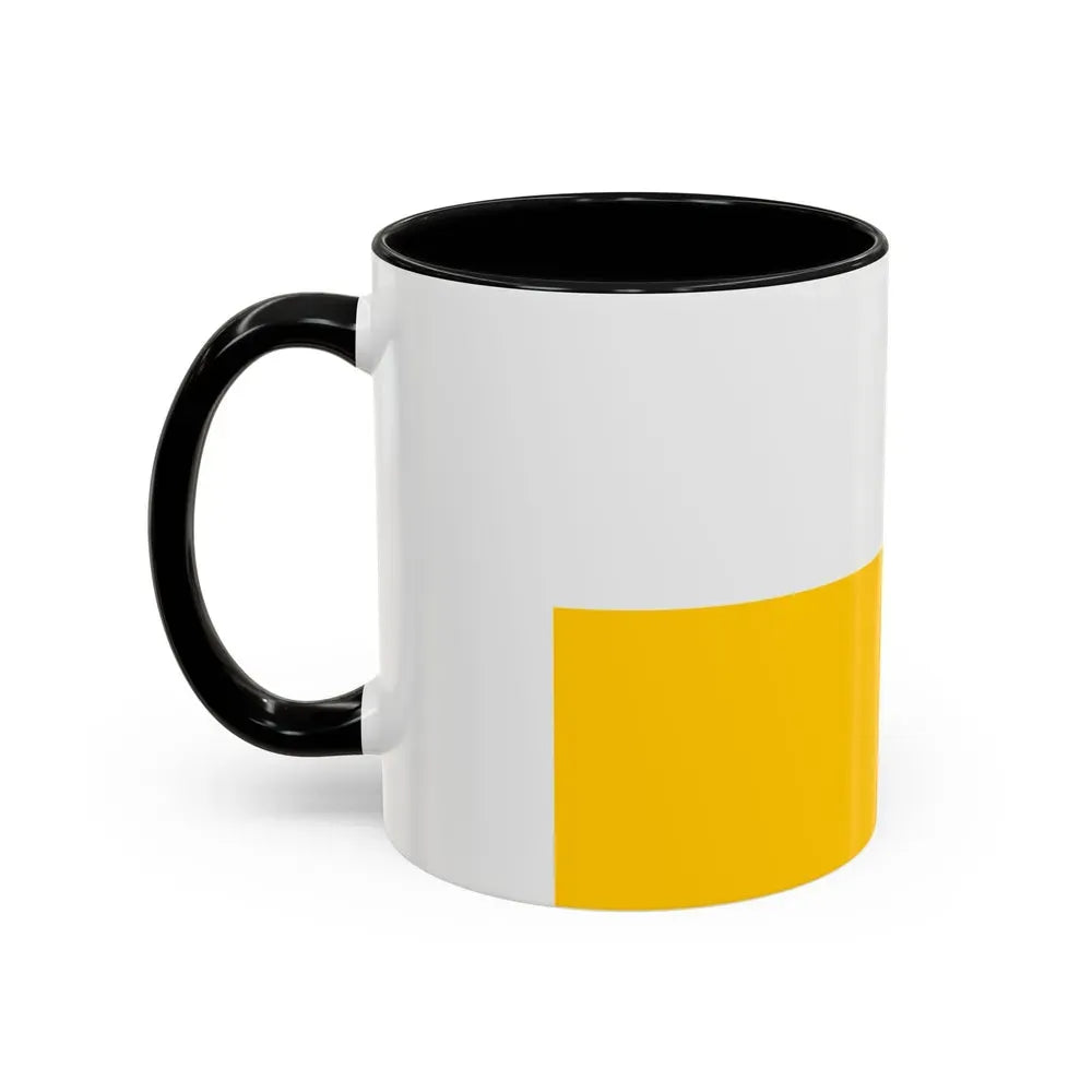 Flag of Silesia Germany - Accent Coffee Mug - Go Mug Yourself