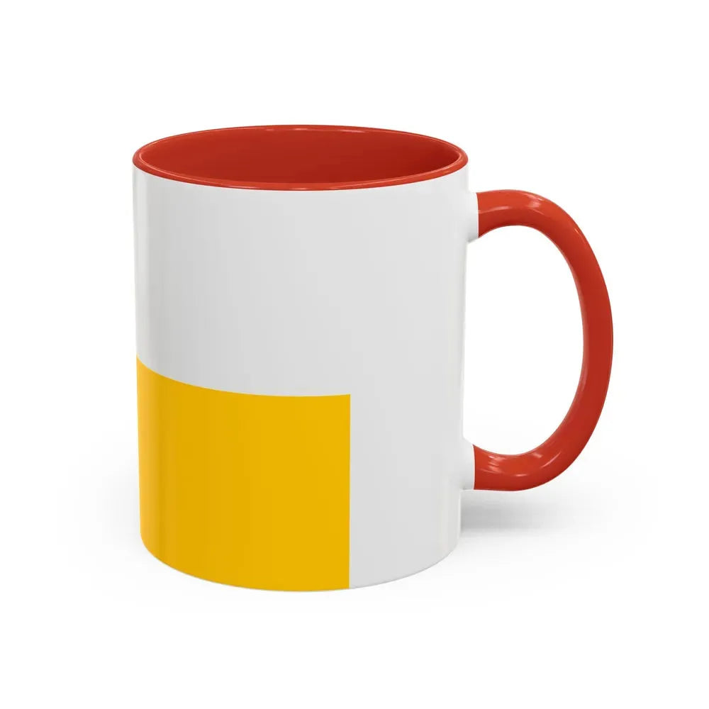Flag of Silesia Germany - Accent Coffee Mug - Go Mug Yourself