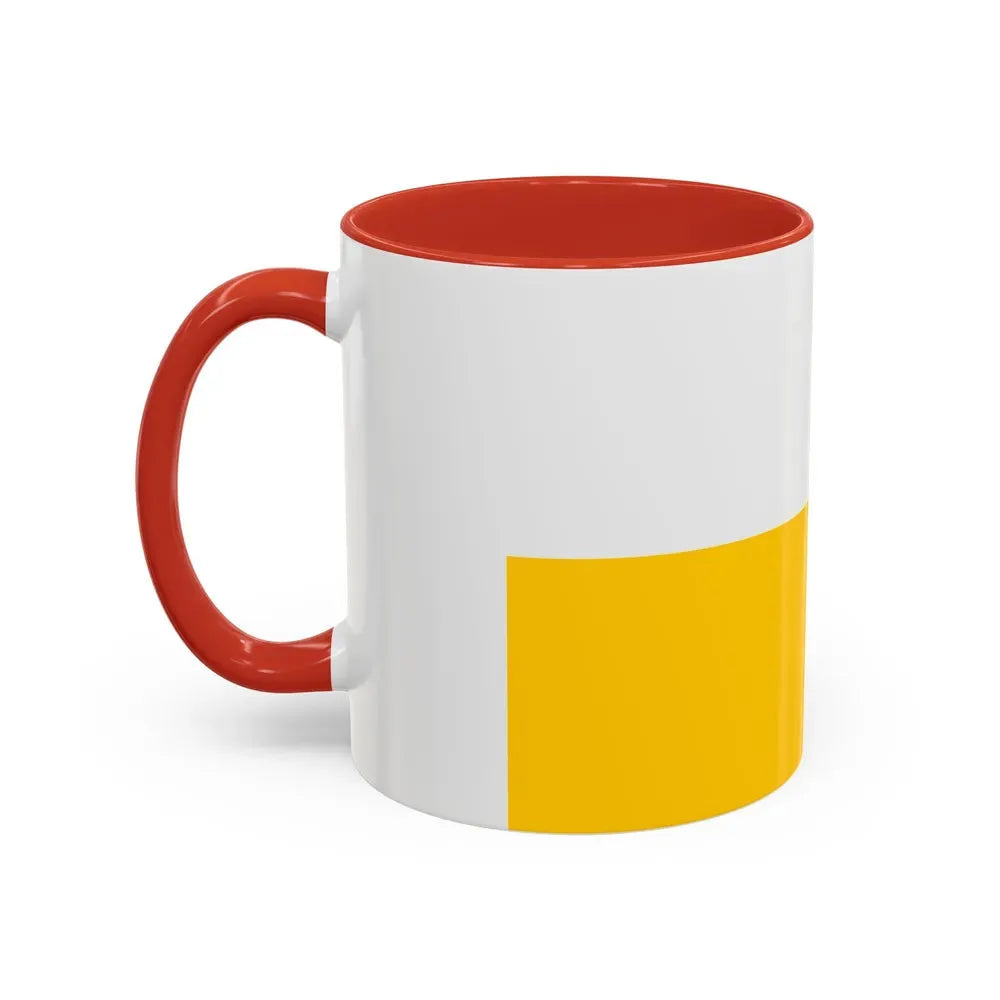 Flag of Silesia Germany - Accent Coffee Mug - Go Mug Yourself