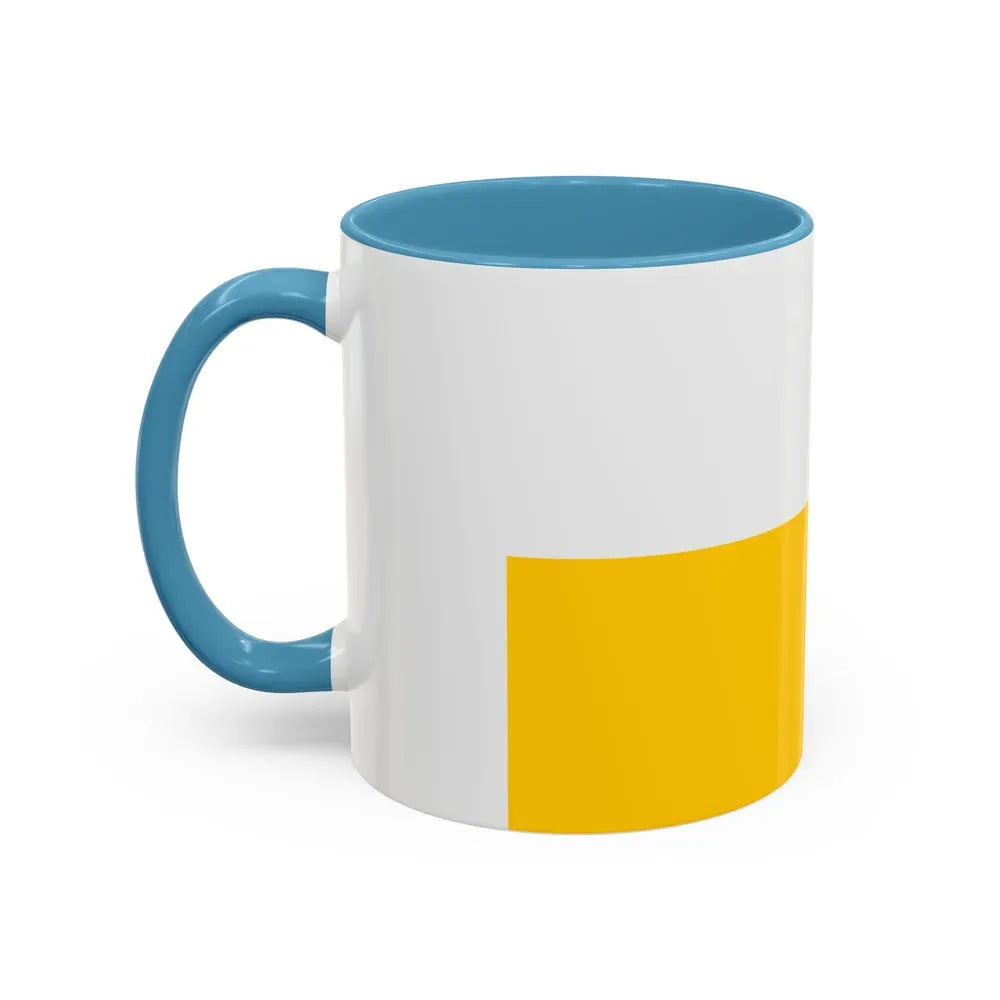 Flag of Silesia Germany - Accent Coffee Mug - Go Mug Yourself