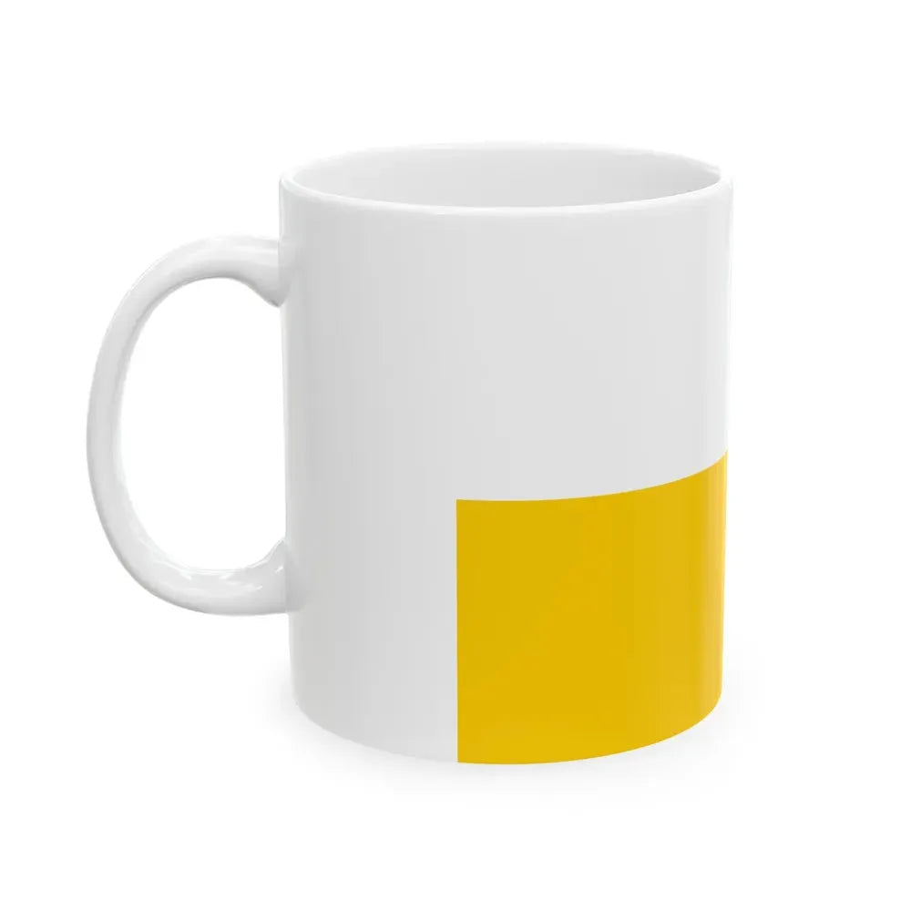 Flag of Silesia Germany - White Coffee Mug - Go Mug Yourself