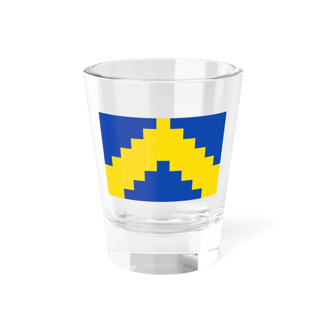 Flag of Sillamäe (Estonia) Shot Glass 1.5oz 1.5oz - Go Mug Yourself