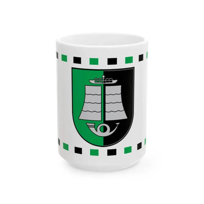 Flag of Silute (Lithuania) White Coffee Mug 15oz - Go Mug Yourself