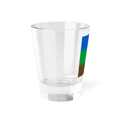 Flag of Simakivka (Ukraine) Shot Glass 1.5oz - Go Mug Yourself