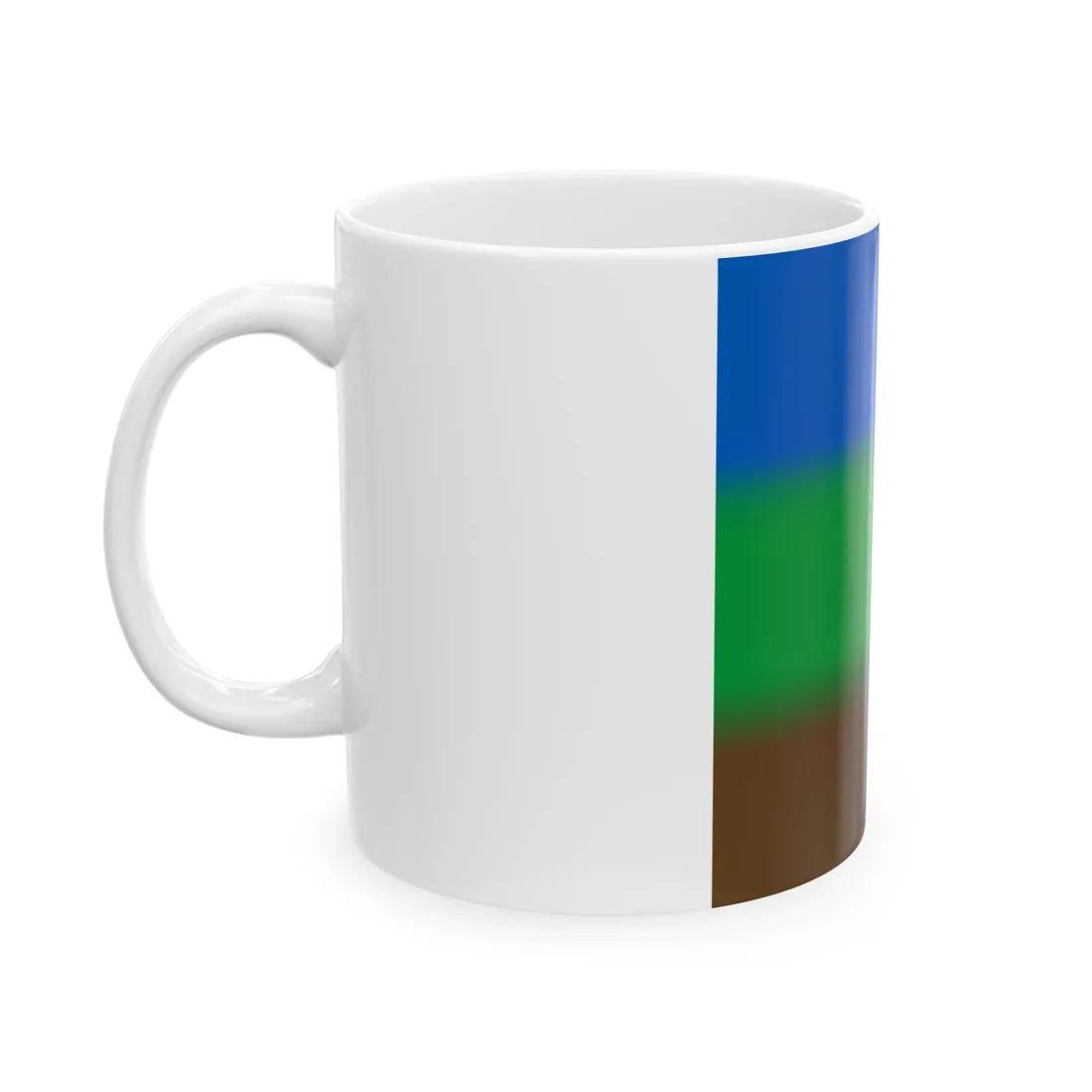 Flag of Simakivka (Ukraine) White Coffee Mug - Go Mug Yourself
