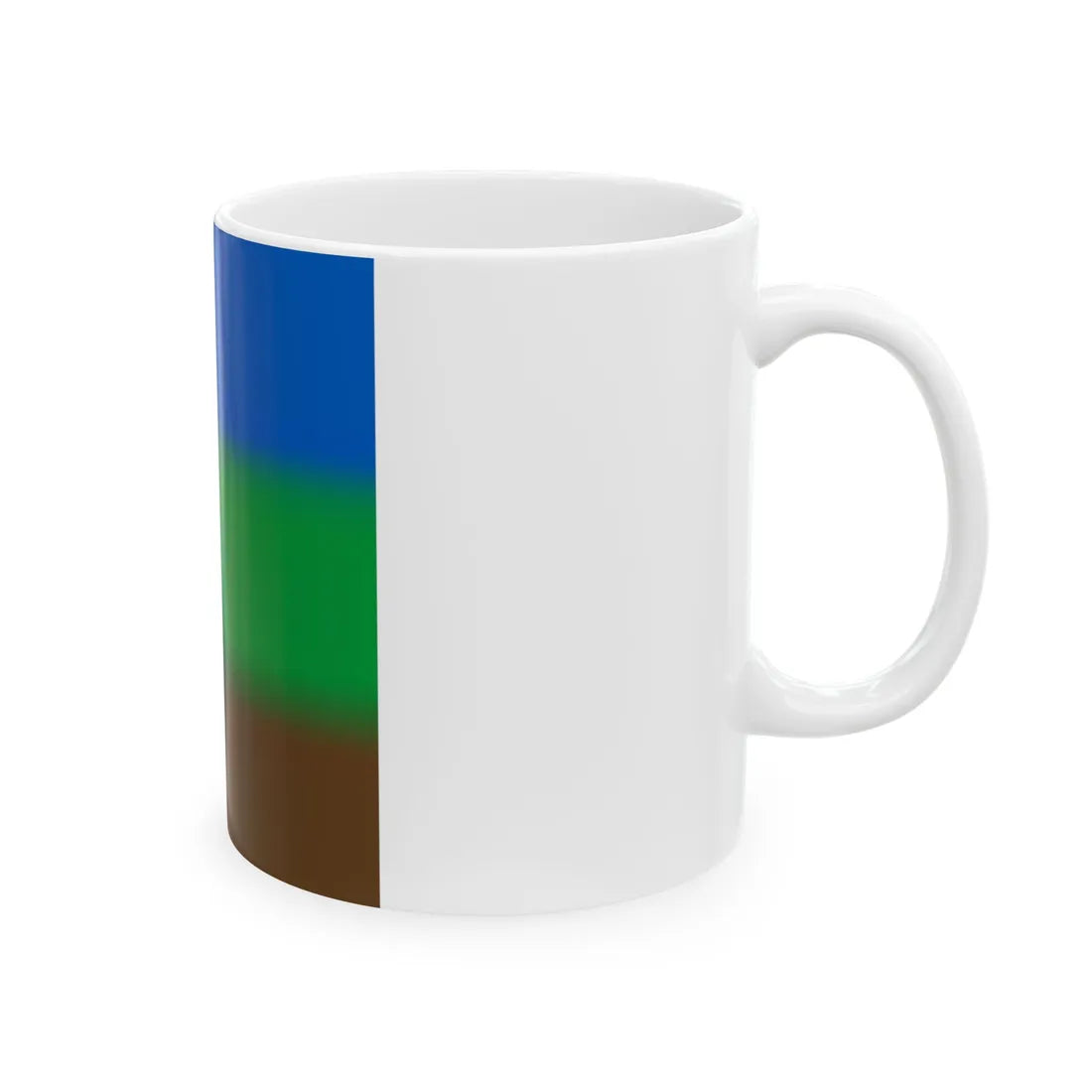 Flag of Simakivka (Ukraine) White Coffee Mug - Go Mug Yourself