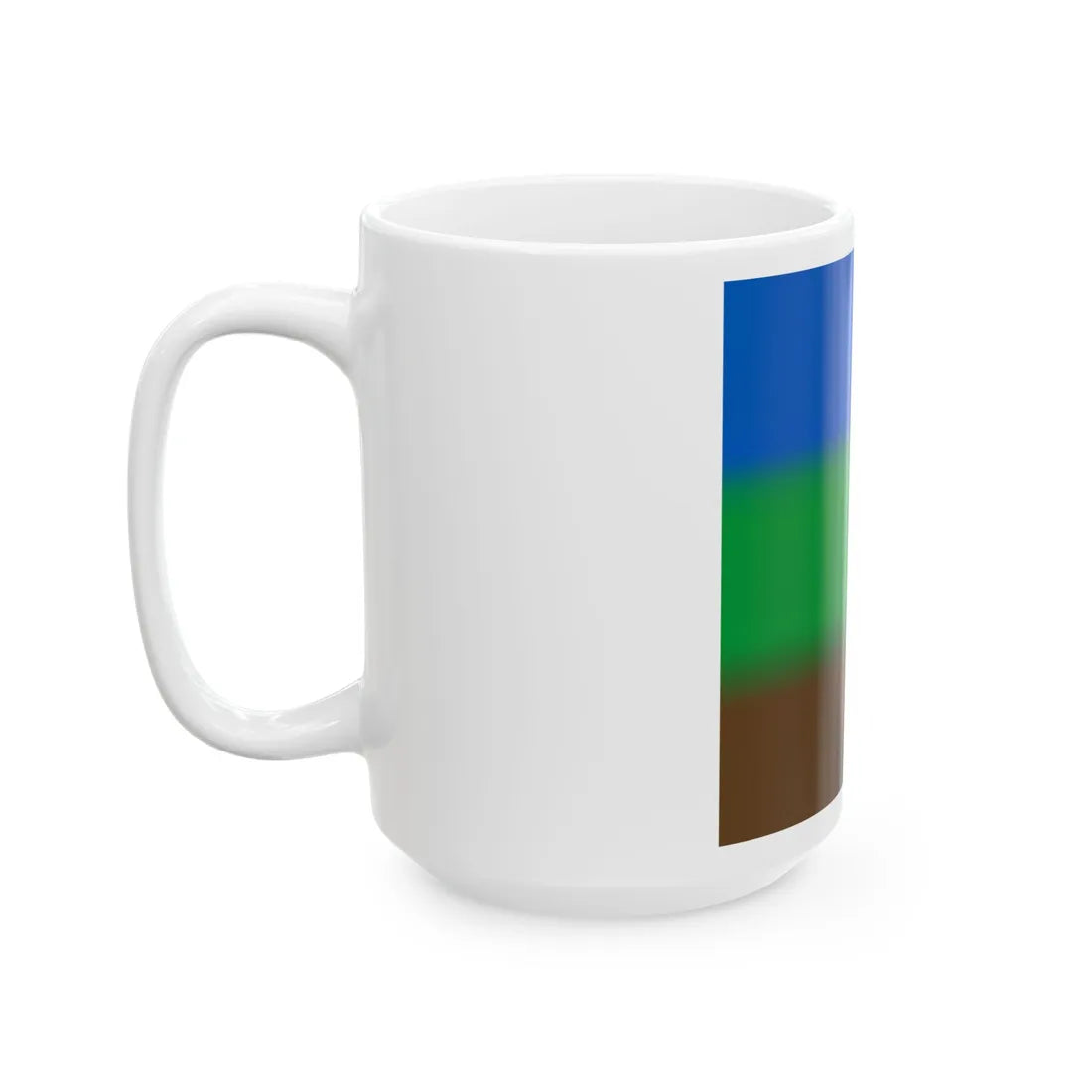 Flag of Simakivka (Ukraine) White Coffee Mug - Go Mug Yourself