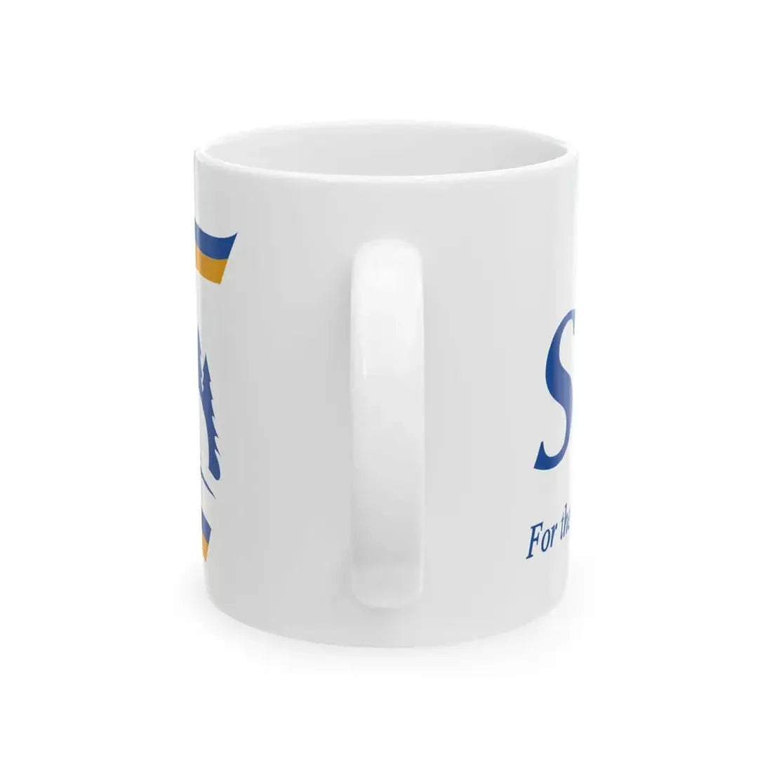 Flag of Simcoe County Ontario (Canada) White Coffee Mug - Go Mug Yourself