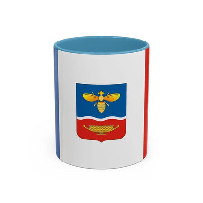 Flag of Simferopol Ukraine - Accent Coffee Mug 11oz Light Blue - Go Mug Yourself