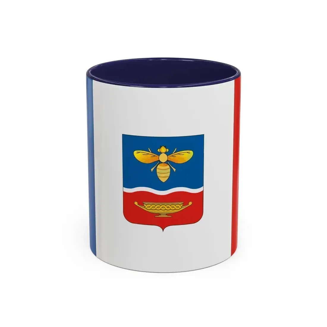 Flag of Simferopol Ukraine - Accent Coffee Mug 11oz Navy - Go Mug Yourself