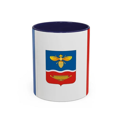 Flag of Simferopol Ukraine - Accent Coffee Mug 11oz Navy - Go Mug Yourself