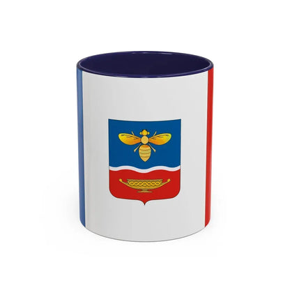 Flag of Simferopol Ukraine - Accent Coffee Mug 11oz Navy - Go Mug Yourself