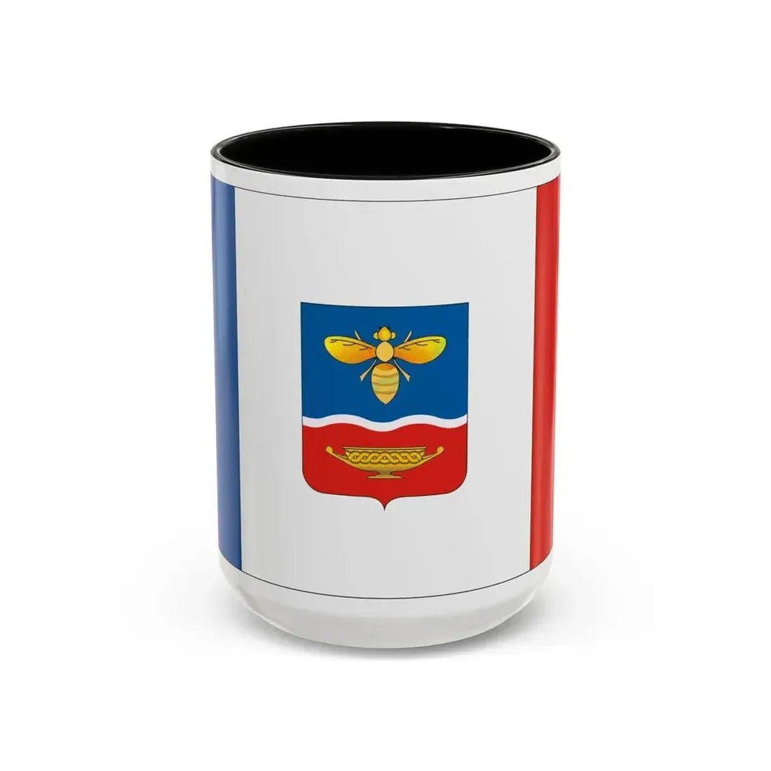 Flag of Simferopol Ukraine - Accent Coffee Mug 15oz Black - Go Mug Yourself