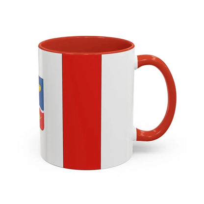 Flag of Simferopol Ukraine - Accent Coffee Mug - Go Mug Yourself