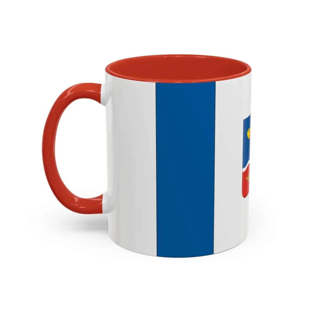 Flag of Simferopol Ukraine - Accent Coffee Mug - Go Mug Yourself