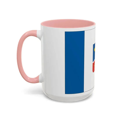 Flag of Simferopol Ukraine - Accent Coffee Mug - Go Mug Yourself