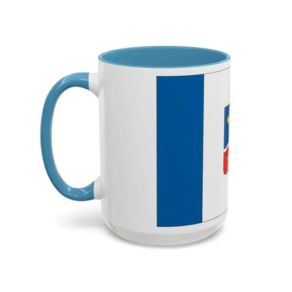 Flag of Simferopol Ukraine - Accent Coffee Mug - Go Mug Yourself