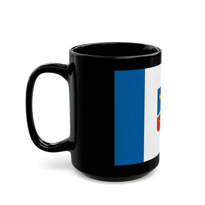 Flag of Simferopol Ukraine - Black Coffee Mug-Go Mug Yourself