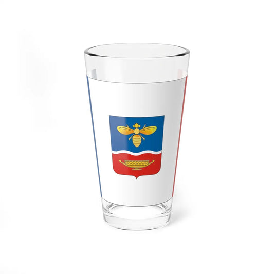 Flag of Simferopol Ukraine - Pint Glass 16oz-16oz-Go Mug Yourself