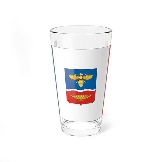 Flag of Simferopol Ukraine - Pint Glass 16oz 16oz - Go Mug Yourself