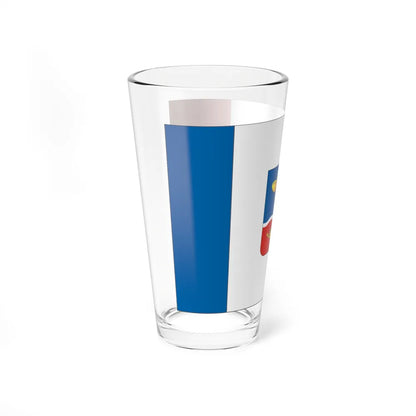 Flag of Simferopol Ukraine - Pint Glass 16oz-Go Mug Yourself