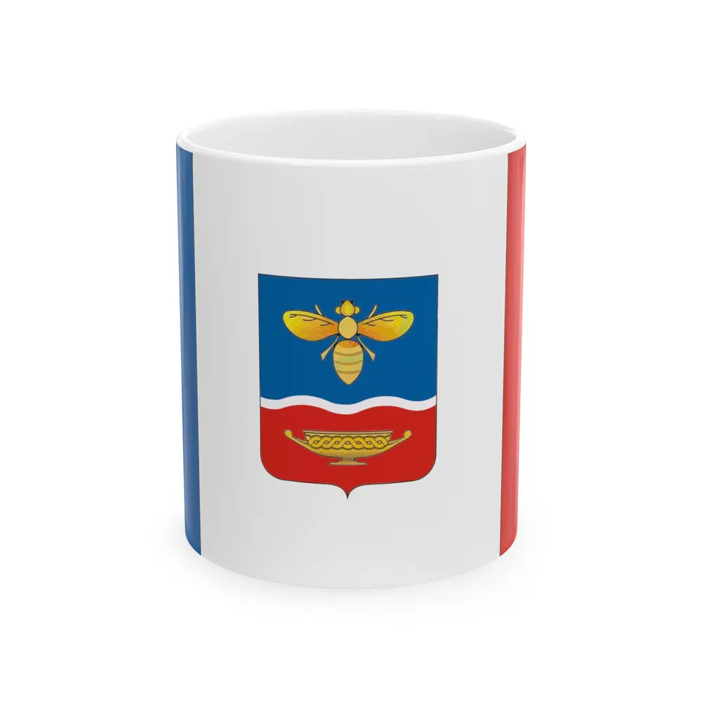 Flag of Simferopol Ukraine - White Coffee Mug-11oz-Go Mug Yourself