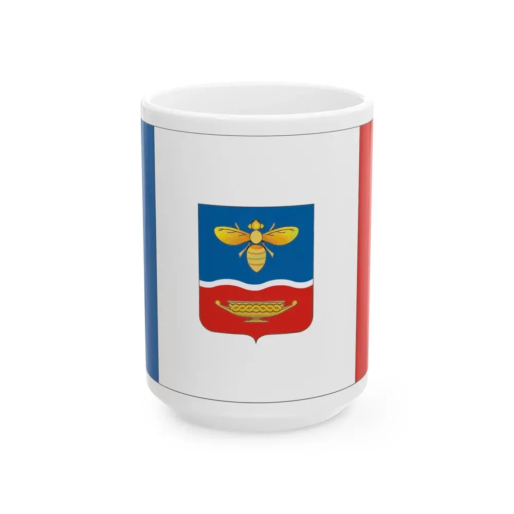 Flag of Simferopol Ukraine - White Coffee Mug 15oz - Go Mug Yourself