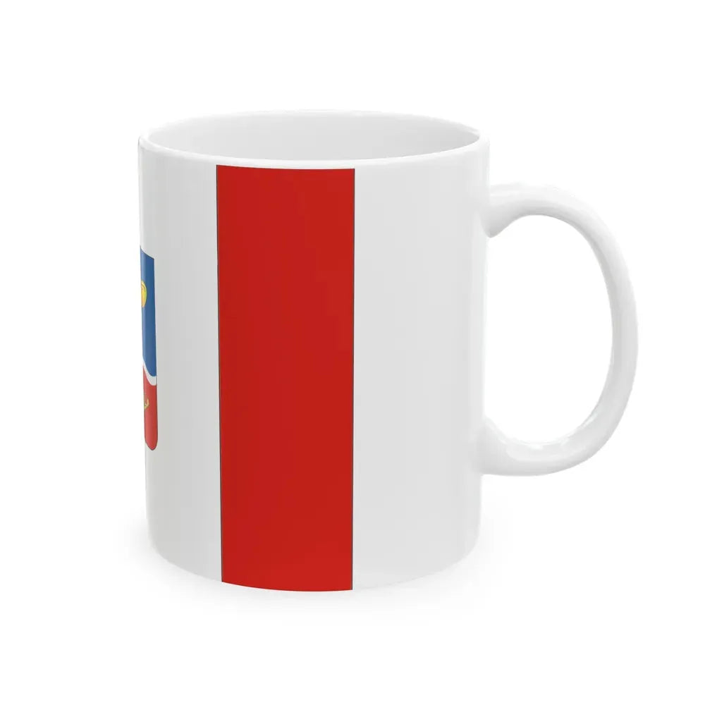 Flag of Simferopol Ukraine - White Coffee Mug - Go Mug Yourself
