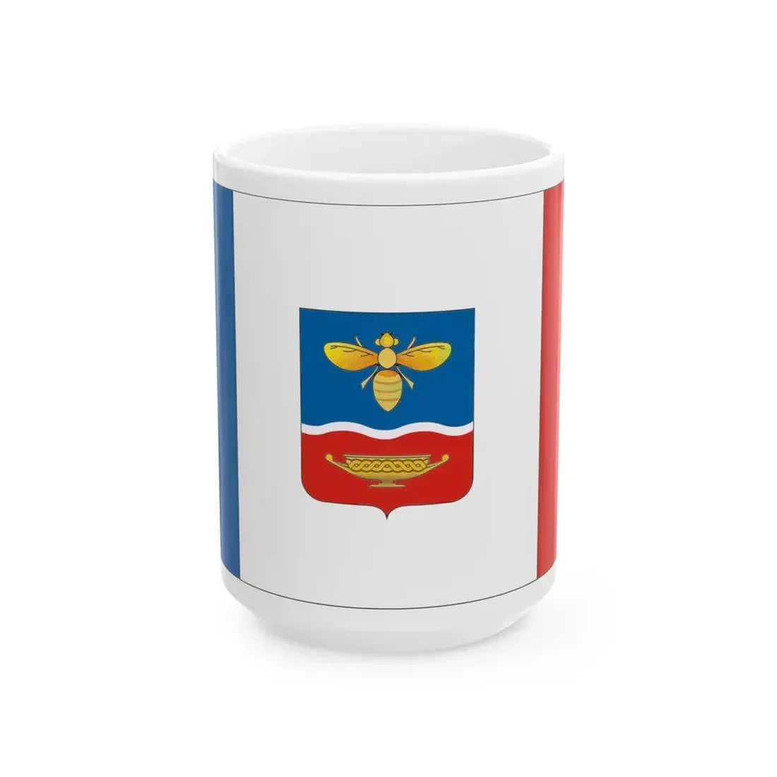 Flag of Simferopol Ukraine - White Coffee Mug - Go Mug Yourself