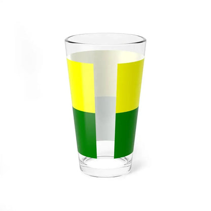Flag of Simón Bolívar Ecuador (Ecuador) Pint Glass 16oz - Go Mug Yourself