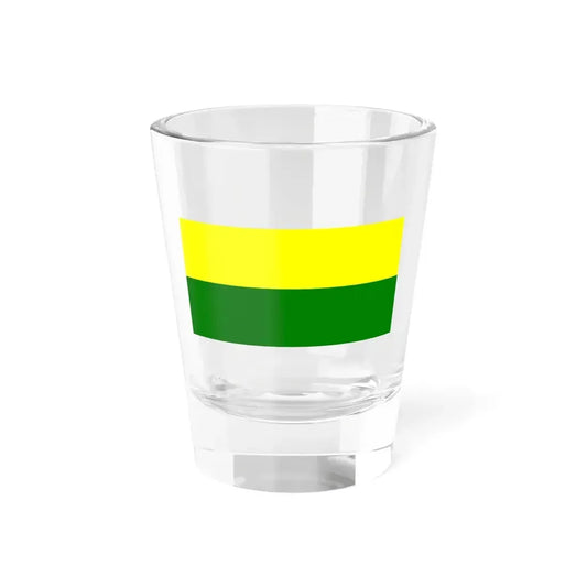 Flag of Simón Bolívar Ecuador (Ecuador) Shot Glass 1.5oz 1.5oz - Go Mug Yourself