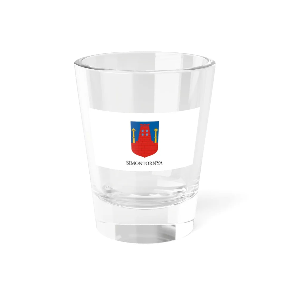 Flag of Simontornya (Hungary) Shot Glass 1.5oz 1.5oz - Go Mug Yourself