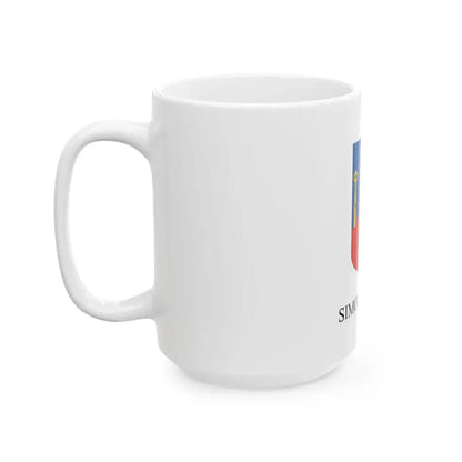 Flag of Simontornya (Hungary) White Coffee Mug - Go Mug Yourself